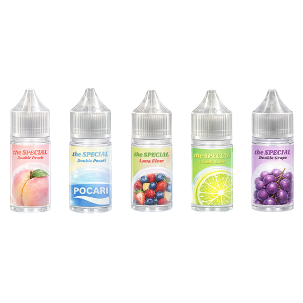 ★4+1★ [무니코틴] 더 스페셜 5가지 맛 입호흡 액상 30ml